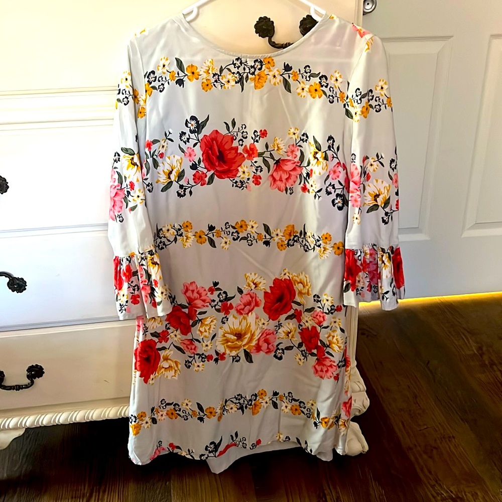 Flower dress short